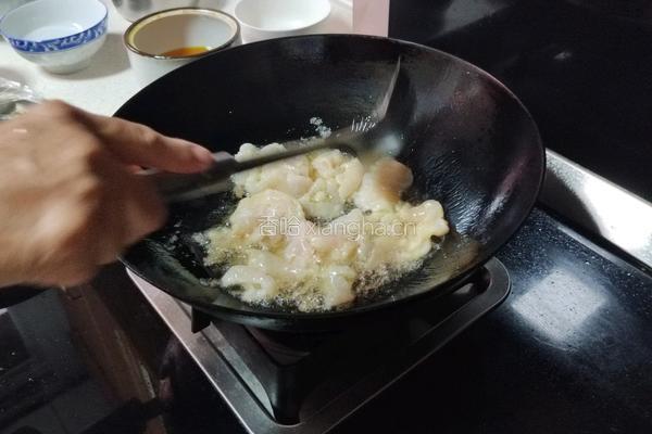 山药炒鱼片的做法图解4