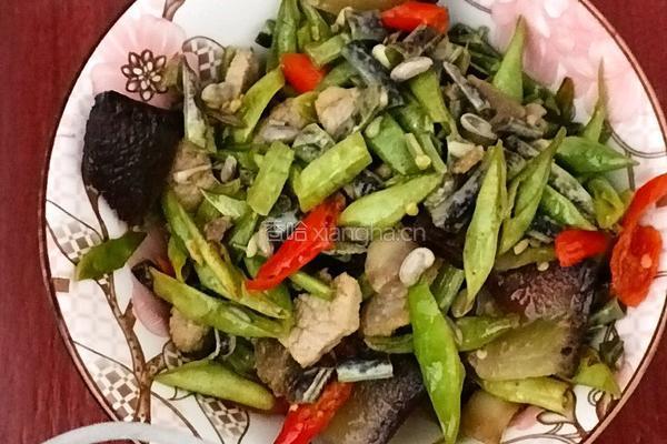 四季豆炒肉的做法图解6