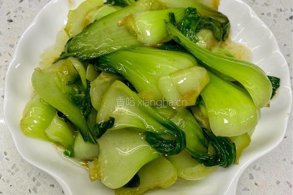 蚝油上海青的做法图解5
