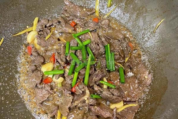 小炒黄牛肉的做法图解5