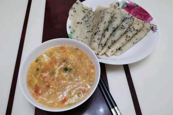 芝麻早餐饼的做法图解6