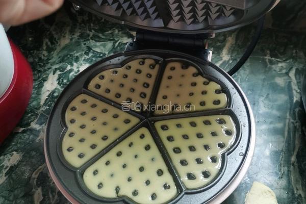 华夫饼（无泡打粉版本）的做法图解2