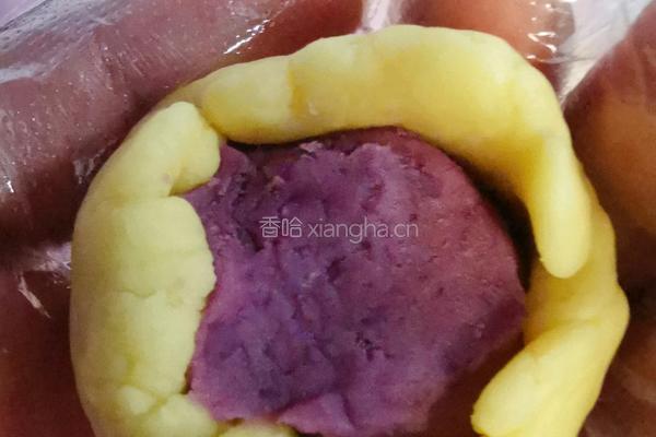 紫薯芝士酥菠萝的做法图解21