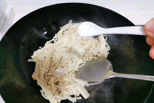 烧烤味金针菇的做法图解7