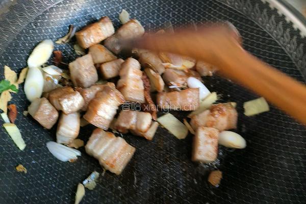 红烧肉焖米饭的做法图解5