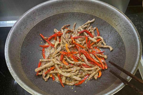 干煸牛肉的做法图解7