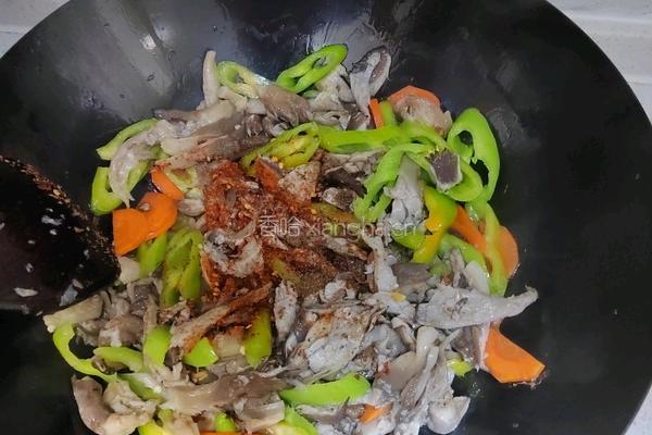 孜然蘑菇的做法图解4