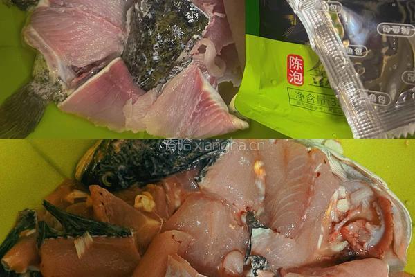 酸汤乌鱼片的做法图解4