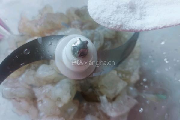 虾泥酿油条的做法图解5