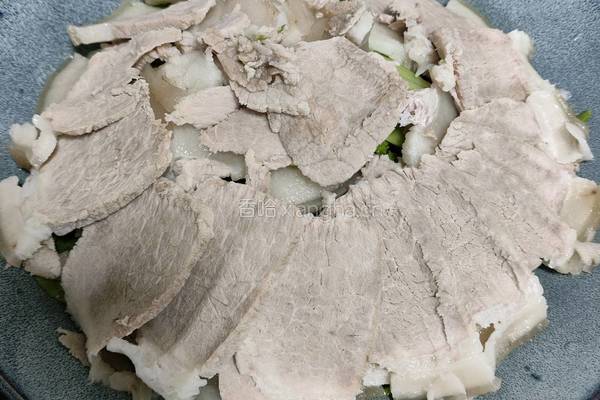 蒜泥白肉的做法图解7