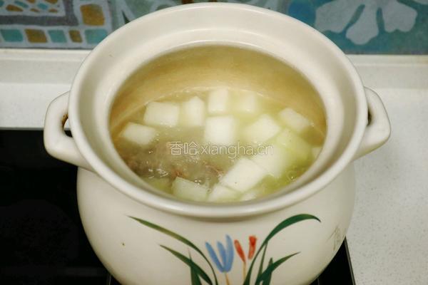 冬瓜排骨汤的做法图解6
