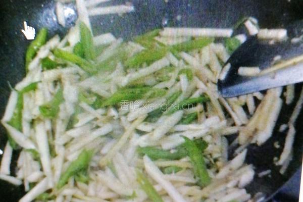 凉薯丝炒鸭子的做法图解4