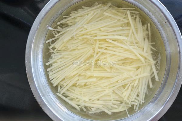 醋溜土豆丝的做法图解4