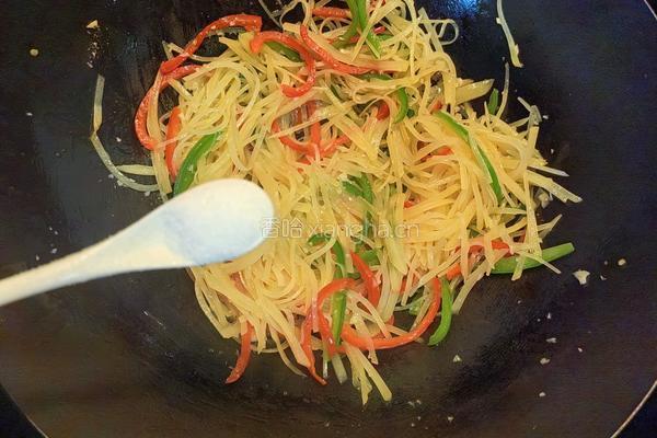 醋溜土豆丝的做法图解11