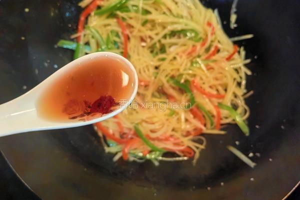 醋溜土豆丝的做法图解13