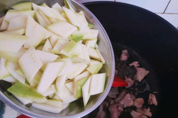 角瓜炒肉片的做法图解7