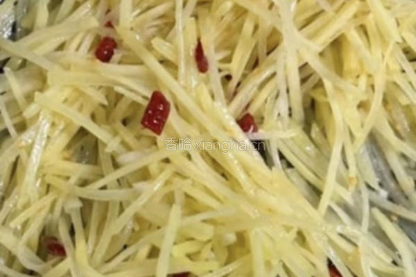 清炒土豆丝的做法图解4