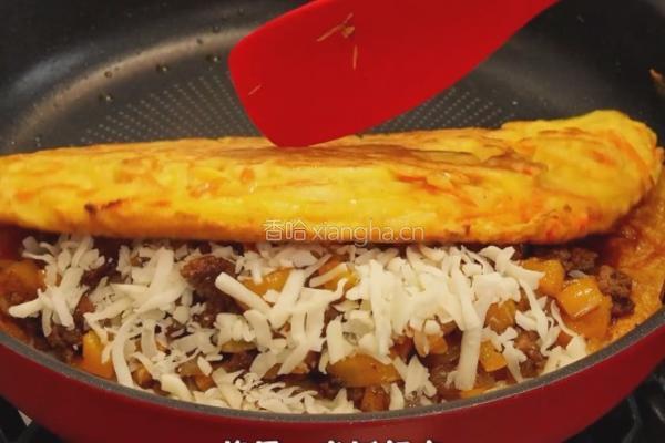 黑松露牛肉芝士饼的做法图解11