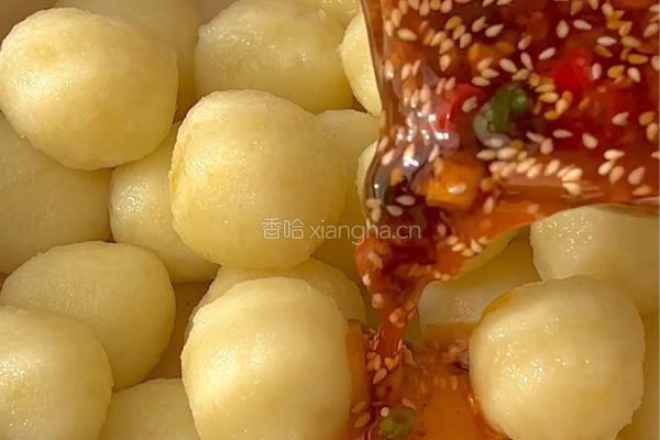 开胃爽口的酸辣土豆丸子～必备小吃来袭！的做法图解7