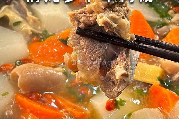 春日限定暖鲜！清炖萝卜羊肉汤唤醒味蕾