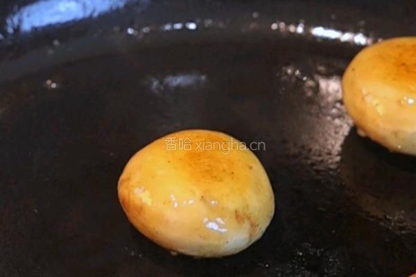 爆汁口蘑堡的做法图解6