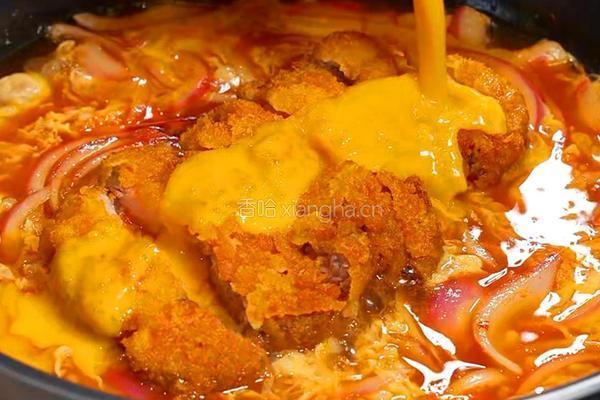外酥里嫩太绝了！滑蛋猪排饭在家封神