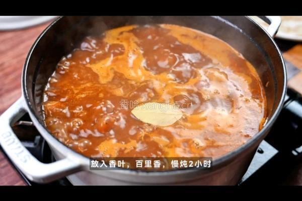 黑松露红酒炖牛尾的做法图解7