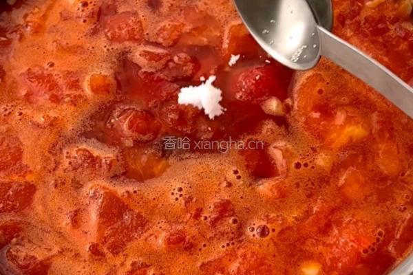虾滑番茄肥牛泡面的做法图解7