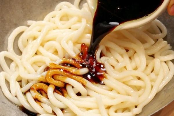 葱油乌冬面的做法图解6