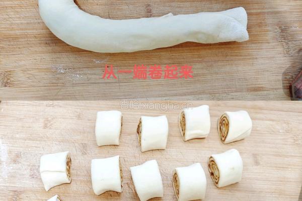 红枣泥花卷的做法图解6