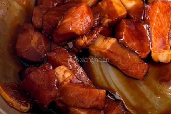 黑松露叉烧肉粽的做法图解2