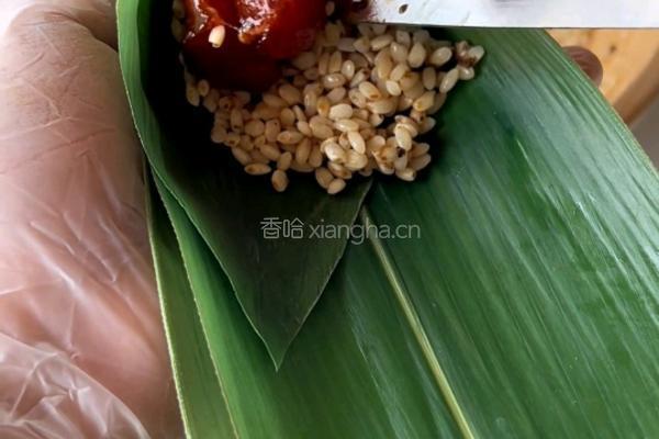 黑松露叉烧肉粽的做法图解6