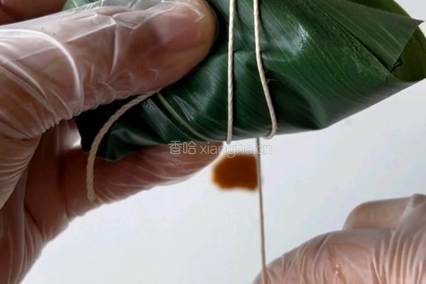 黑松露叉烧肉粽的做法图解8