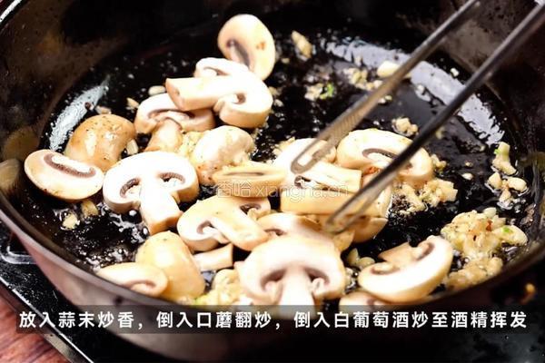 黑松露蒜香虾意面的做法图解3
