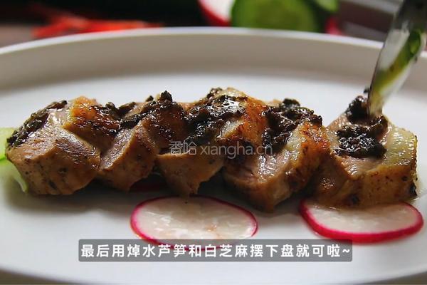 黑松露香煎嫩鸭胸的做法图解5