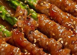 芦笋牛肉卷