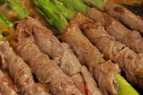 芦笋牛肉卷的做法图解7