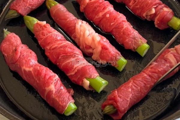 芦笋牛肉卷的做法图解5