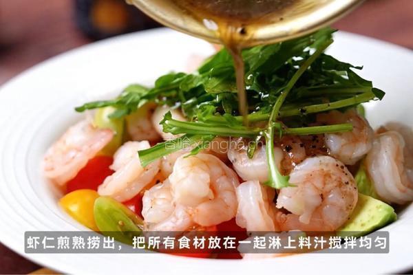 芒果虾仁沙拉的做法图解4