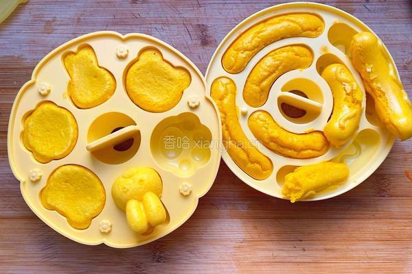 南瓜蒸糕辅食的做法图解8