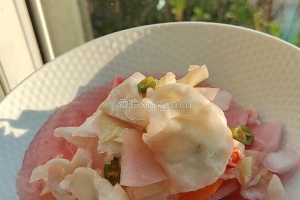 跳水泡菜的做法图解6