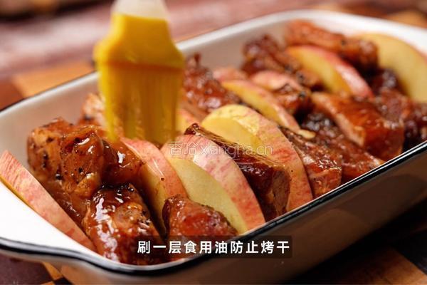 苹果松露烤猪排的做法图解4
