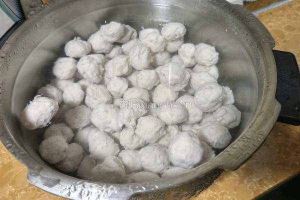 手工肉丸的做法图解6