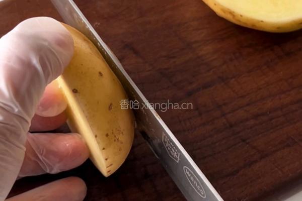 黑松露黄油芝士烤土豆的做法图解5