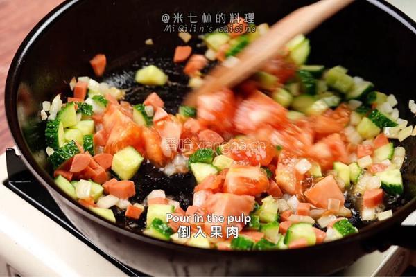 柿柿如意松露烩饭的做法图解2
