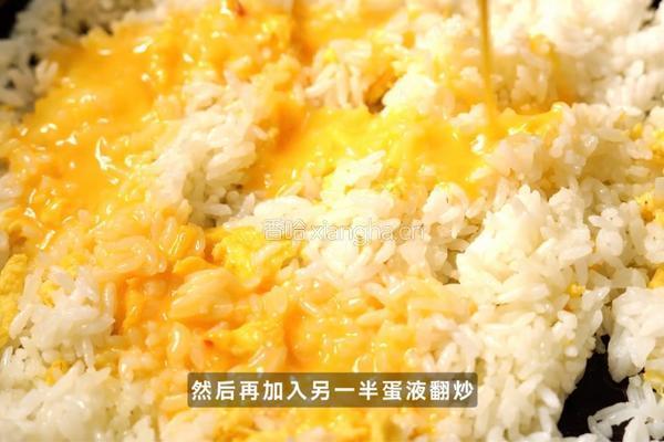 松露腊肉炒饭的做法图解3
