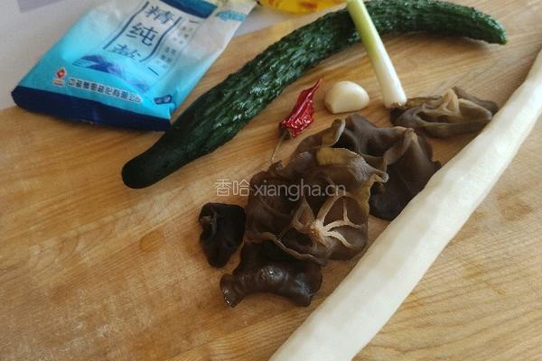 素炒三清的做法图解1
