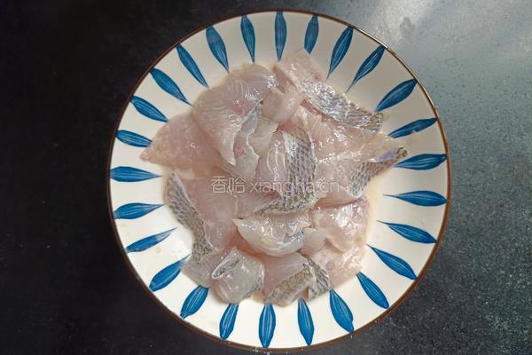 椒麻鲈鱼片的做法图解6