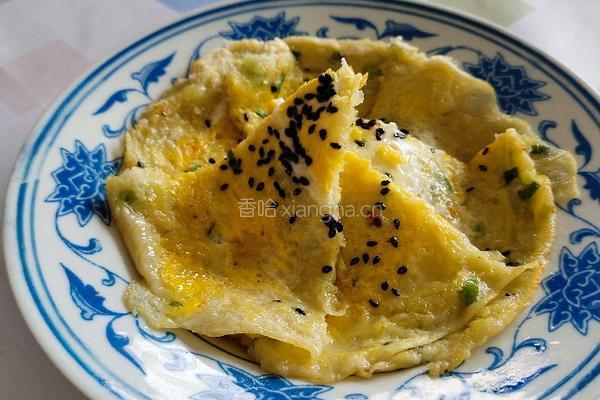 土豆丝鸡蛋饼的做法图解8