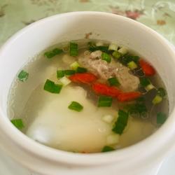 肉饼鸡蛋汤的做法[图]